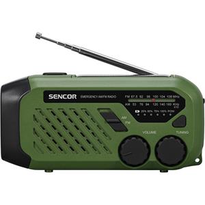 Sencor SRD 1000SCL GR, núdzové rádio
