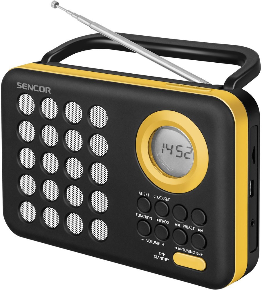 Sencor SRD 220 BYL, rádio s USB/MP3