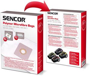 Sencor SVC 8, mikrovlákenné vrecká do vysávača
