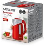 Sencor SWK 1704RD, rýchlovarná kanvica, 1,7 l, červená