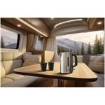 Sencor SWK 170SS, cestovná rýchlovarná kanvica s pohármi