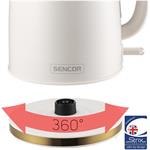 Sencor SWK 1780WH, rýchlovarná kanvica, 1,7 l, biela