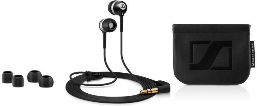 Sennheiser CX 300-II Precision, slúchadlá, čierne