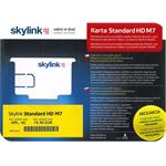 SET pro Skylink - modul SMIT,karta Skylink M7,parabola Skylink 80 cm + Single monoblock + kabel 10m, držák na zeď 25 cm