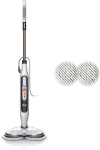 Shark S8201EU Steam & Scrub, parný mop, biely