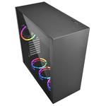 Sharkoon Pure Steel RGB, čierna