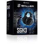 Sharkoon Skiller SGH3 + USB externá zvuková karta