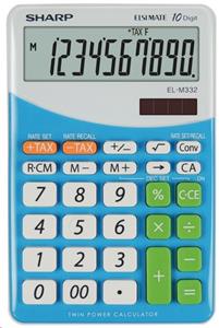 SHARP kalkulačka - EL-M332BBL - modrá
