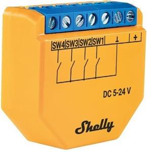 Shelly Plus i4 DC, modul na aktiváciu scén