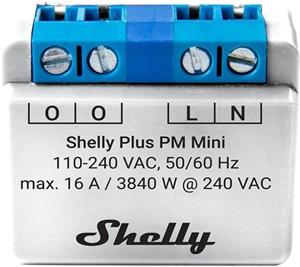 Shelly Plus PM Mini, modul na meranie spotreby do 16A