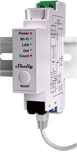 Shelly Pro EM - 50, 2x 50A svorky, elektrometer 1x2A