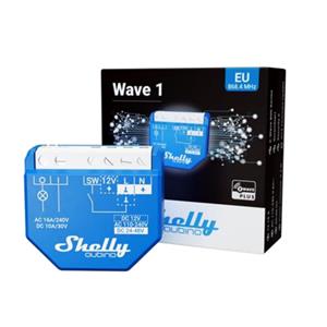 Shelly Qubino Wave 1 - spínací modul 1x 16A (Z-Wave)