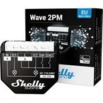 Shelly Qubino Wave 2PM, spínací modul s meraním spotreby 2x 10A