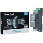 Shelly Qubino Wave Pro 2, spínací modul 2x 16A