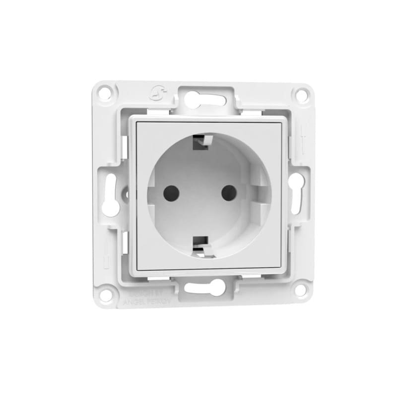 Shelly Wall Socket EU - Biely