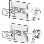 SHO 3610 mk2 SLIM výsuv. držiak TV STELL