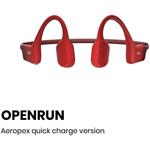 Shokz OpenRun, Bluetooth slúchadlá pred uši, červené
