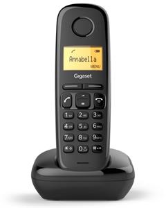 SIEMENS GIGASET A270 - DECT/GAP bezdrátový telefon, barva černá