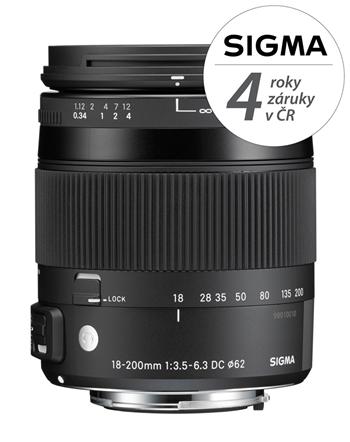 SIGMA 18-200/3.5-6.3 DC MACRO OS HSM Contemporary Nikon