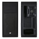 SilentiumPC Aquarius X70W Pure Black / průhledná bočnice / USB 3.0 / 3 x 120mm fan / černá