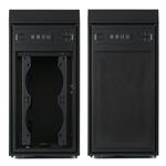 SilentiumPC Aquarius X70W Pure Black / průhledná bočnice / USB 3.0 / 3 x 120mm fan / černá