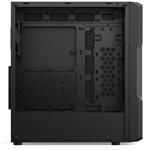 SilentiumPC skříň MidT Regnum RG6V TG Pure Black / 2x USB 3.0 / 4x 120 mm fan / tvrzené sklo / černá