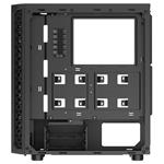 SilentiumPC skříň MidT Signum SG1X EVO TG ARGB / 2xUSB 3.0/ 4x120mm fan/ čelo a bok z tvrzeného skla/ ARGB/ černá