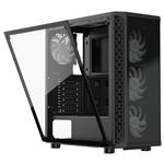 SilentiumPC skříň MidT Signum SG1X EVO TG ARGB / 2xUSB 3.0/ 4x120mm fan/ čelo a bok z tvrzeného skla/ ARGB/ černá