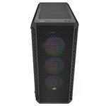 SilentiumPC skříň MidT Signum SG7V EVO TG ARGB / 2x USB 3.0 / 4x 120mm ARGB fan / tvrzené sklo / černá