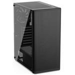 SilentiumPC skříň MidT Ventum VT2 TG / ATX / 2x120mm fan / 2xUSB 3.0 / tvrzené sklo / černá