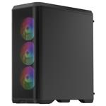 SilentiumPC skříň MidT Ventum VT4V Evo TG ARGB / ATX / 4x120mm fan ARGB / 2xUSB 3.0 / tvrzené sklo / černá