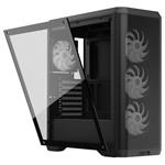 SilentiumPC skříň MidT Ventum VT4V Evo TG ARGB / ATX / 4x120mm fan ARGB / 2xUSB 3.0 / tvrzené sklo / černá