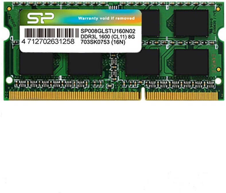 SILICON POWER, 8GB, 1600MHz, DDR3L, SO-DIMM