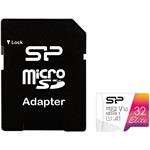 Silicon Power Elite Micro SDHC, 32GB, adaptér