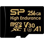 Silicon Power Golden Series High Endurance Micro SDXC, 256GB, adaptér