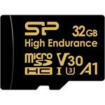 Silicon Power Golden Series High Endurance Micro SDXC, 32GB, adaptér