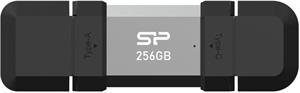 Silicon Power Pendrive C51, 256GB, strieborný