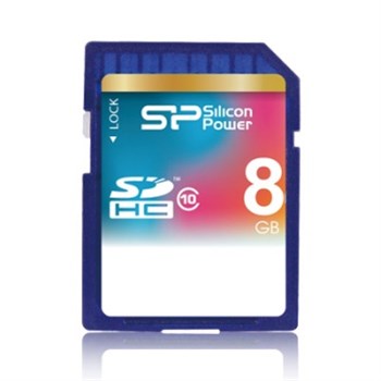 Silicon Power Secure digital 8 GB (Class 10)