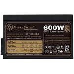 SilverStone Gold SFX SX600-G, 600W, active PFC, semi-fanless, modular, 80mm fan