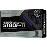 SilverStone zdroj 800W eff. 94% 80Plus Titanium Strider ST80F-TI, active PFC, modular, 120mm fan