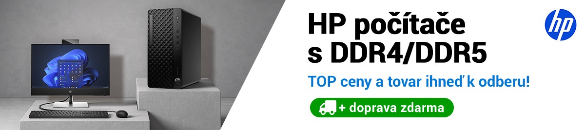 Široká ponuka HP počítačov