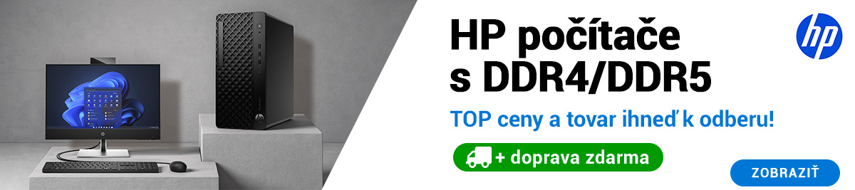 Široká ponuka HP počítačov