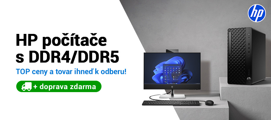 Široká ponuka HP počítačov