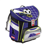 Školská aktovka LIGHT pre prváčikov - 4-dielny set, Step by Step Futbal, certifikát AGR