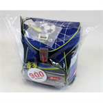 Školská aktovka LIGHT pre prváčikov - 4-dielny set, Step by Step Futbal, certifikát AGR