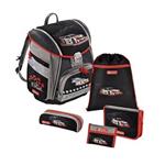 Školská aktovka pre prváčikov- 5-dielny set Step by Step Racer, certifikát AGR