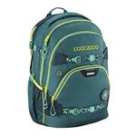 Školský ruksak Coocazoo e-ScaleRale TecCheck s elektronicky nastaviteľným bedrovým popruhom, Petrol