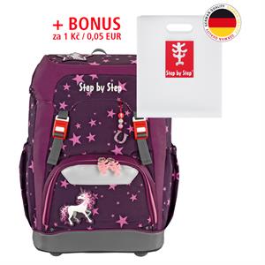 Školský ruksak Step by Step GRADE Jednorožec + BONUS Dosky na zošity za 0,05 EUR