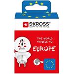SKROSS cestovný adaptér pre cudzincov v SR biely