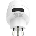 SKROSS cestovný adaptér pre použitie v Brazílii, Taliansku a Švajčiarsku.